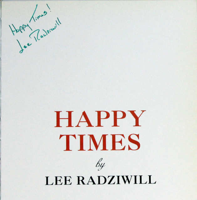 Happy Times, Signed by Lee Radziwill