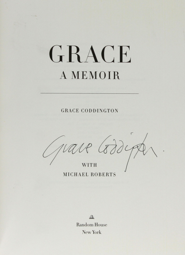 Grace Coddington 7, Grace Coddington signs her book Catwal…